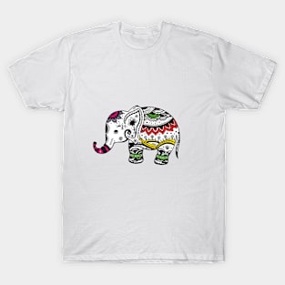 Oriental Cute Elephant - T-Shirt